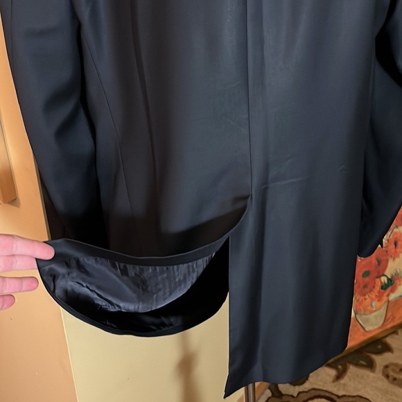 BROOKS BROTHERS Country Club sz 44XL Loro Piana Italy Super 120 Wrst Wool Logo - Picture 13 of 16